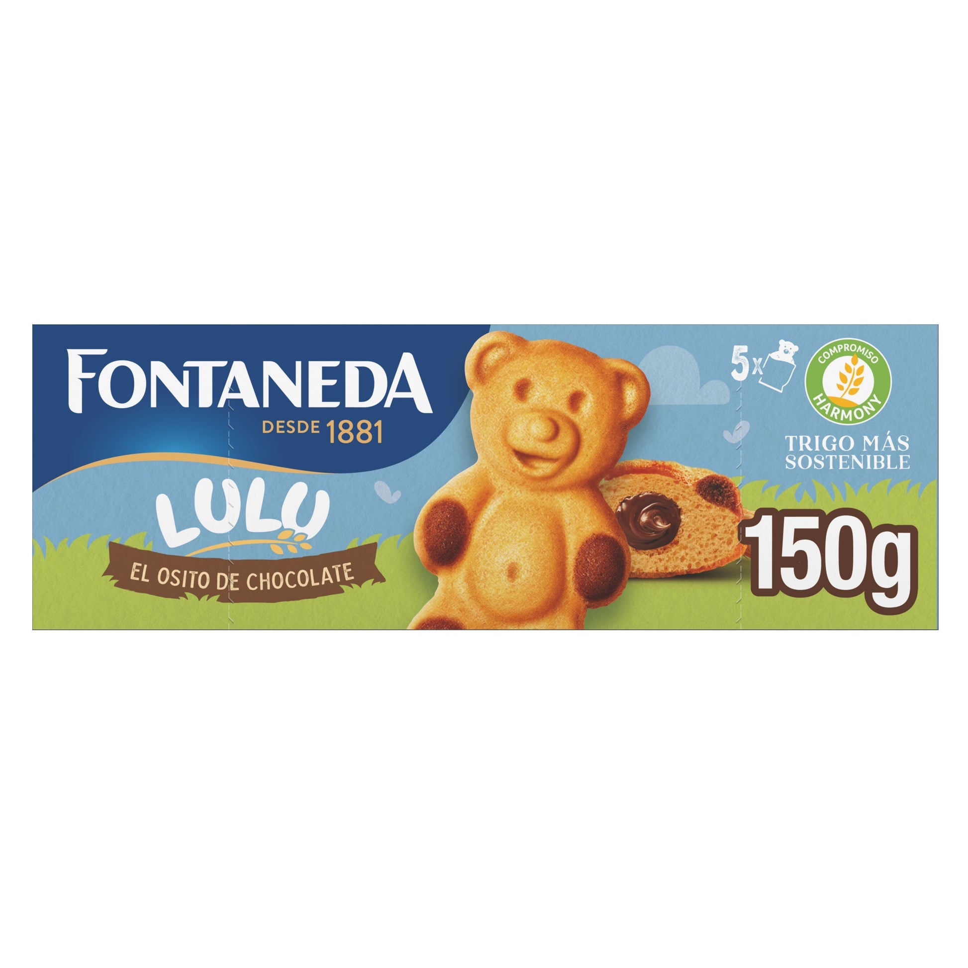 Galleta bizcocho osito Lulu Fontaneda 150g