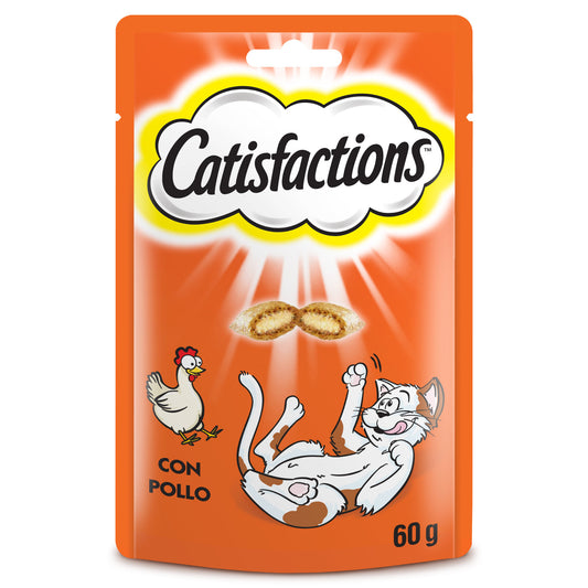 Snack gato pollo Catisfactions 60g La Despensa