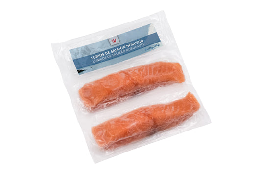 Lomos de salmon sin piel Poseidon p2 125g/u La Despensa