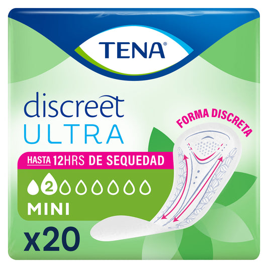 Compresa discreet mini ultra Tena  20u La Despensa