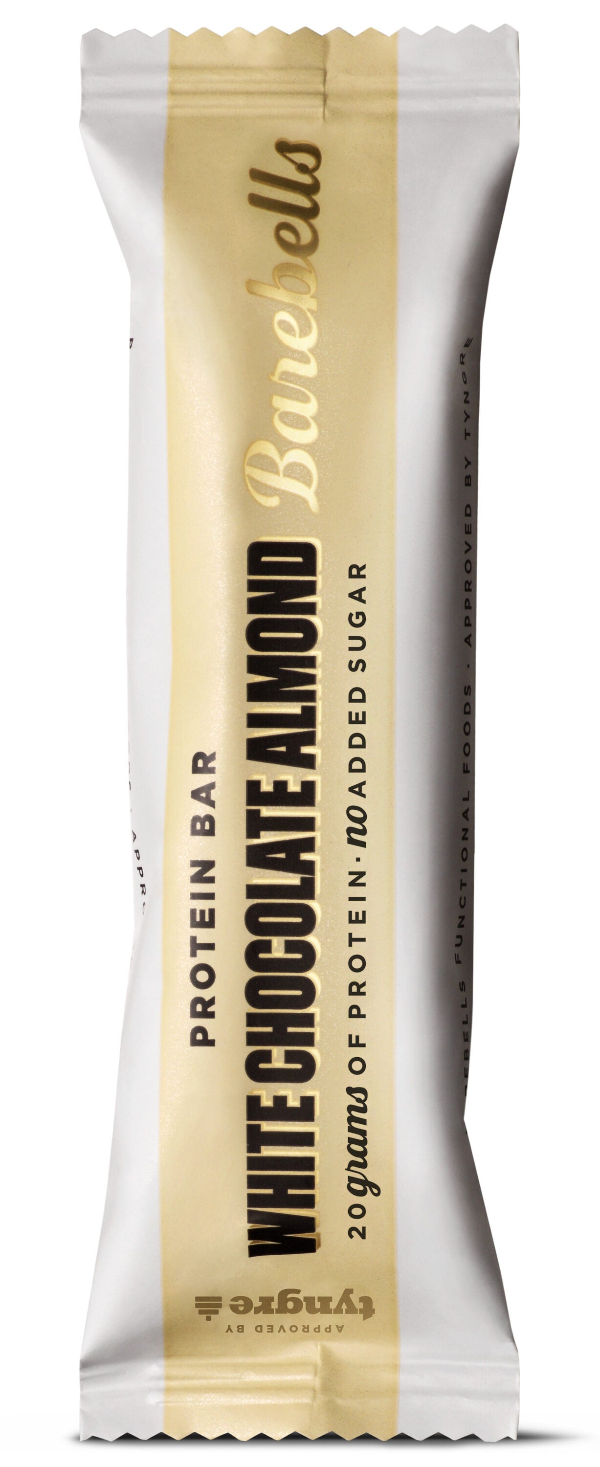BARRITA PROTEINAS CHOCO BLANCO/ALMEND S/AZ BAREBELLS 55G