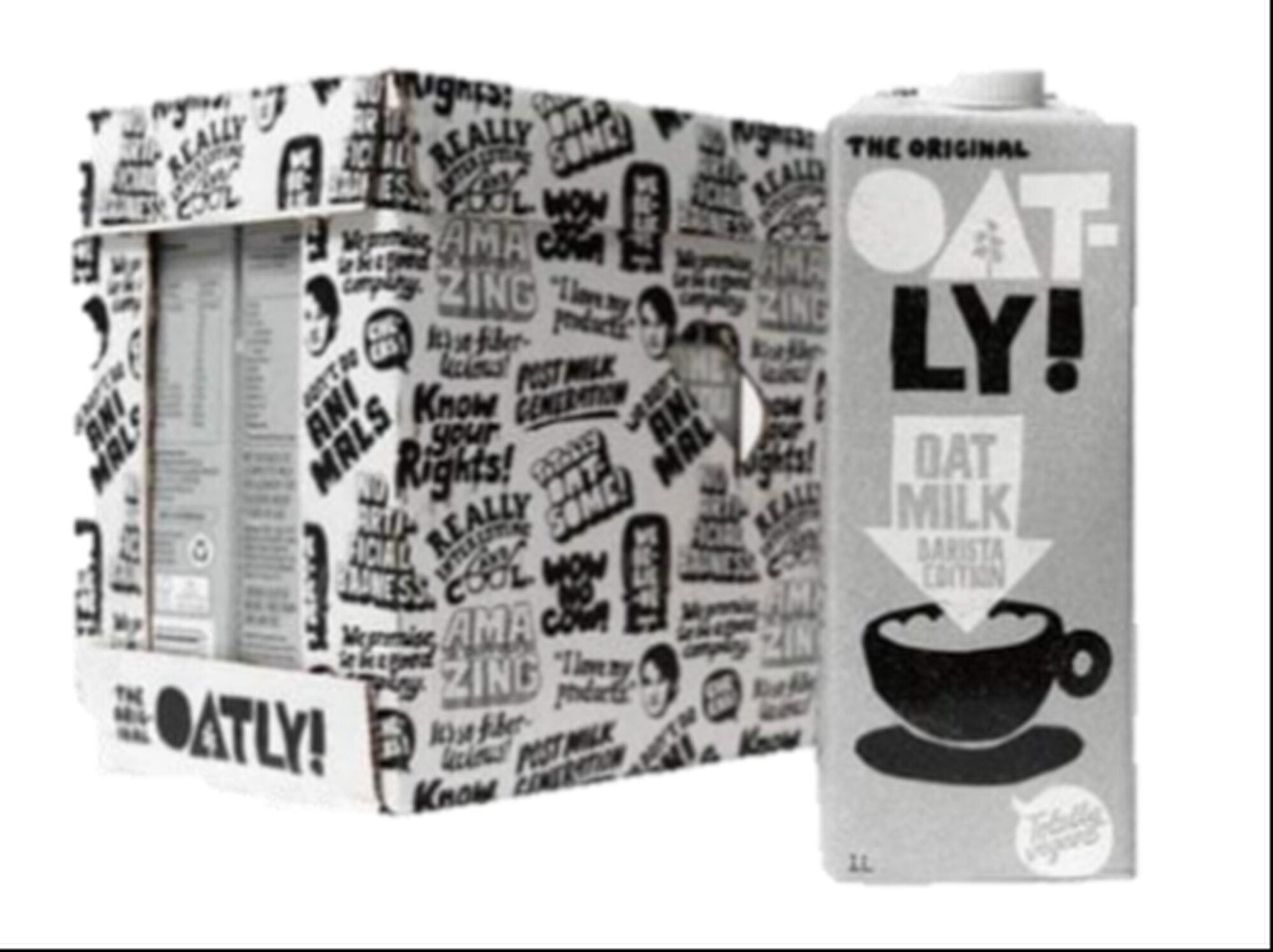 Bebida vegetal barista avena Oatly 1l
