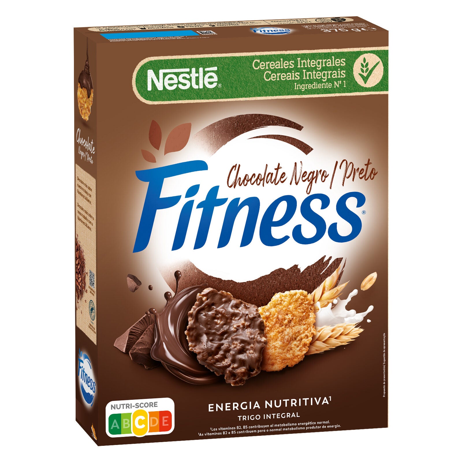 Cereal intregal c/chocolate negro Fitness Nestle 375g
