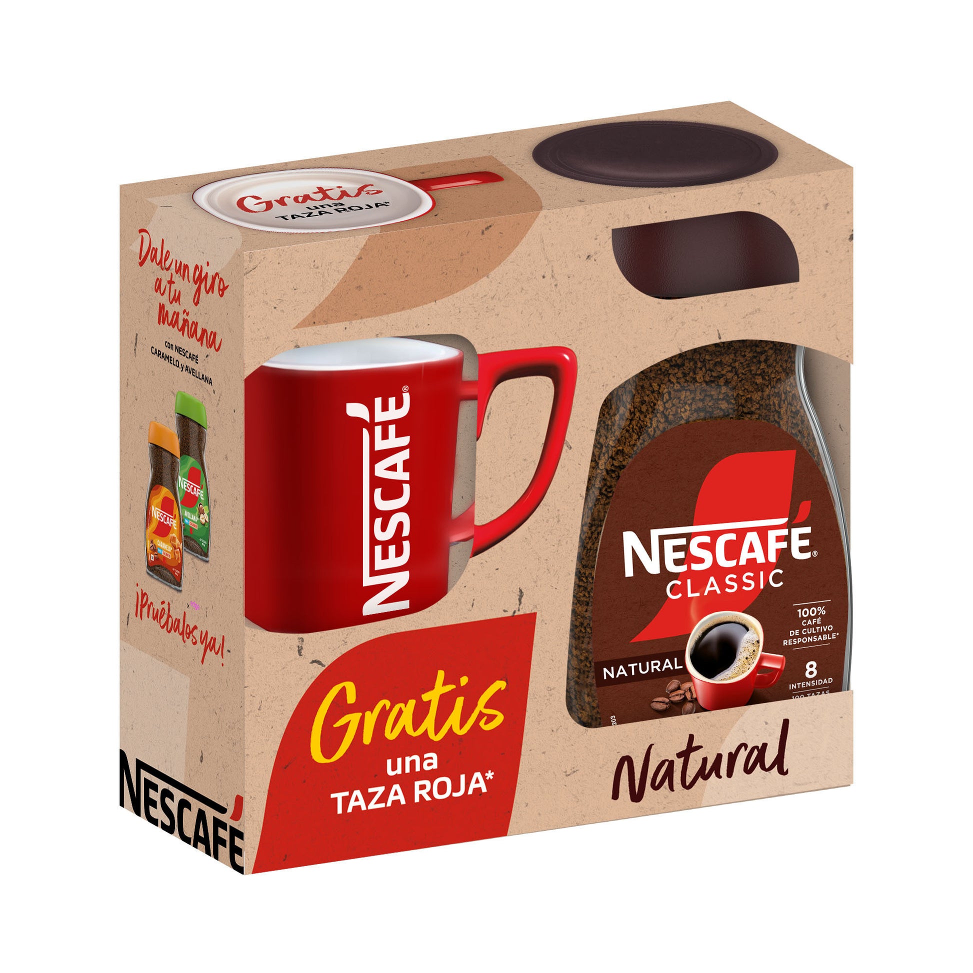 Café soluble natural Nescafe 200g