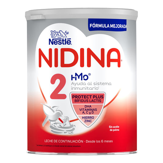 Leche en polvo nidina 2 bote Nestle 800g La Despensa