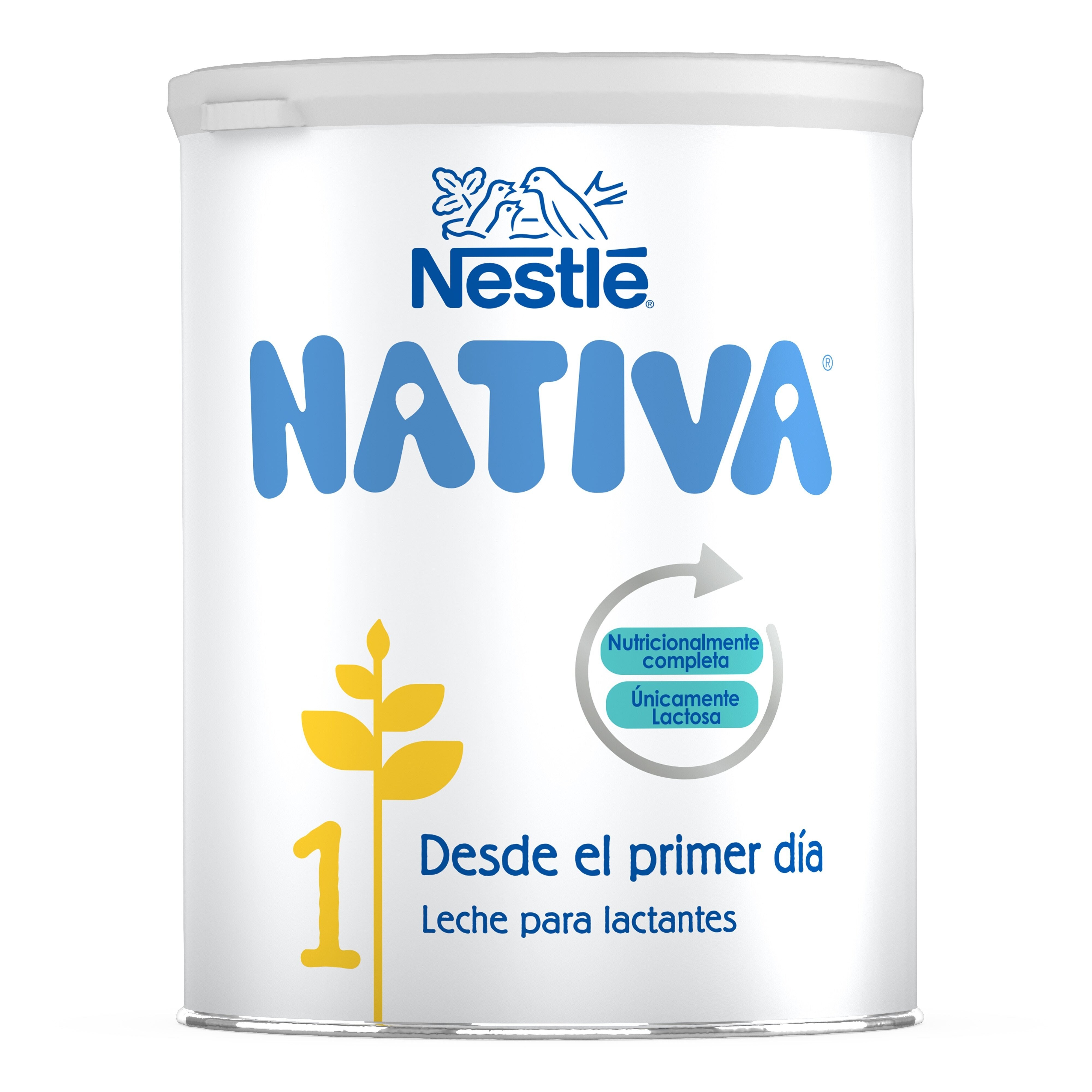 Leche en polvo lactantes nativa 1 bote Nestle 800g