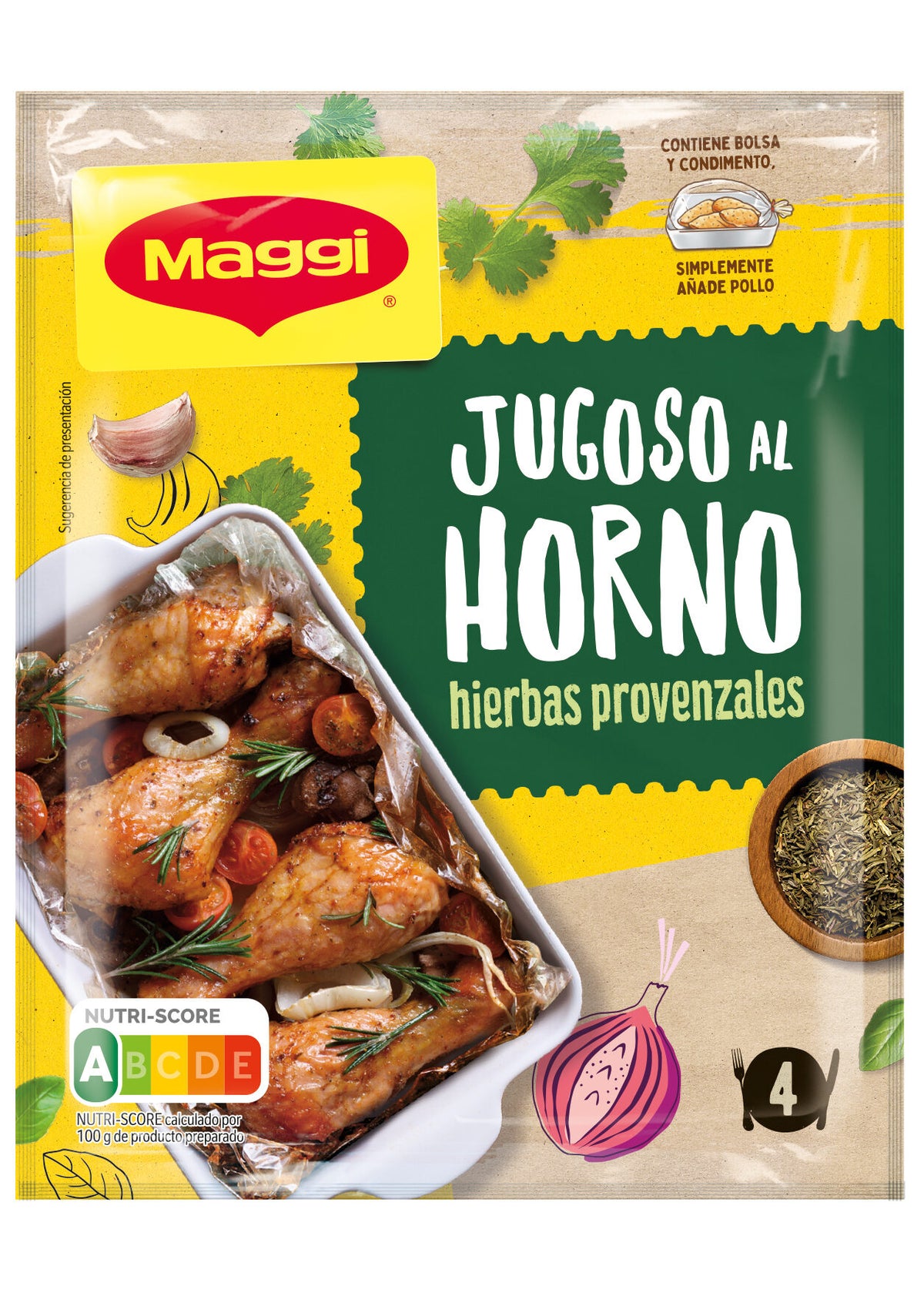 Sazonador horno hierbas provenzales Maggi 34g