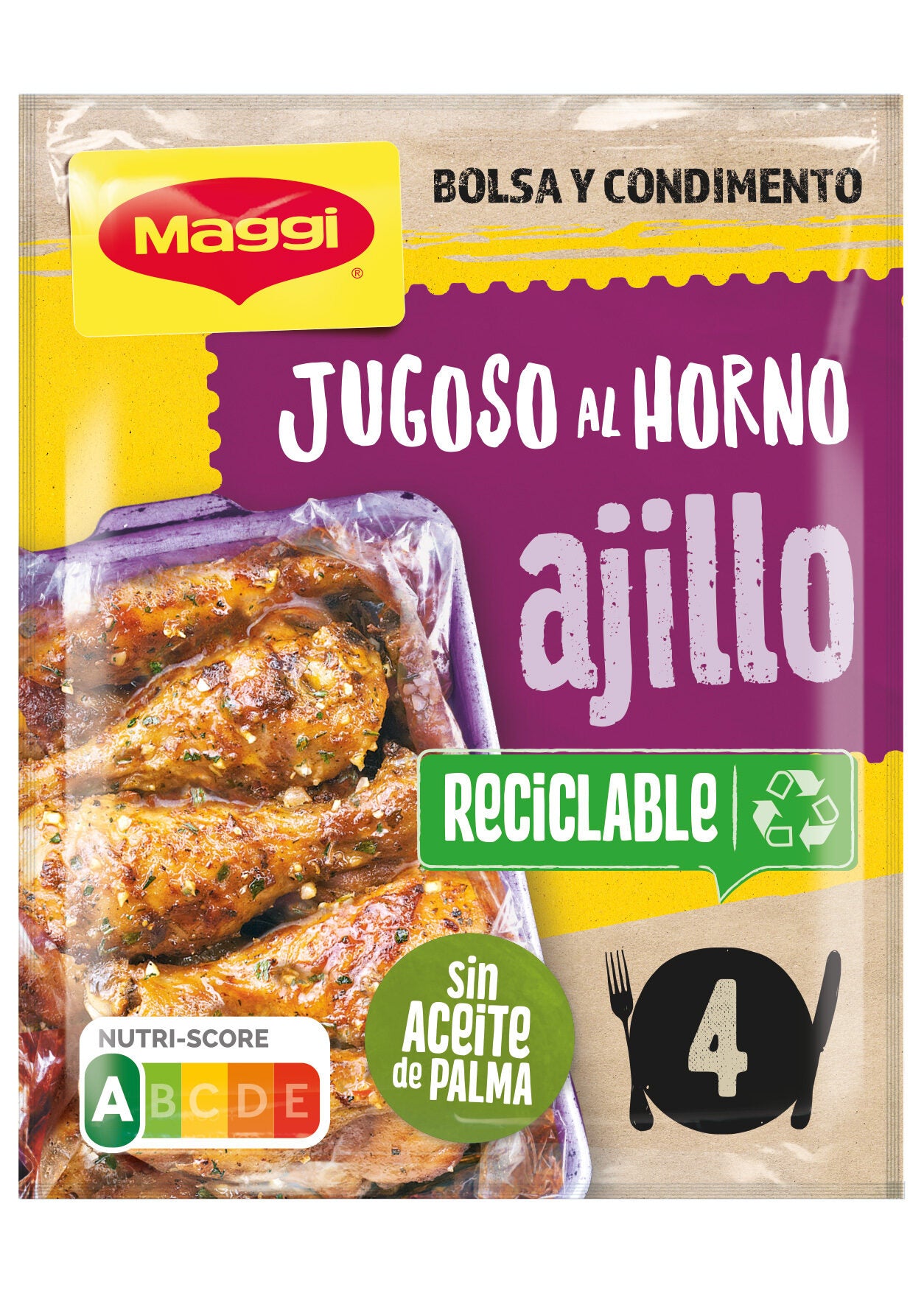 Sazonador al horno pollo Maggi 36g