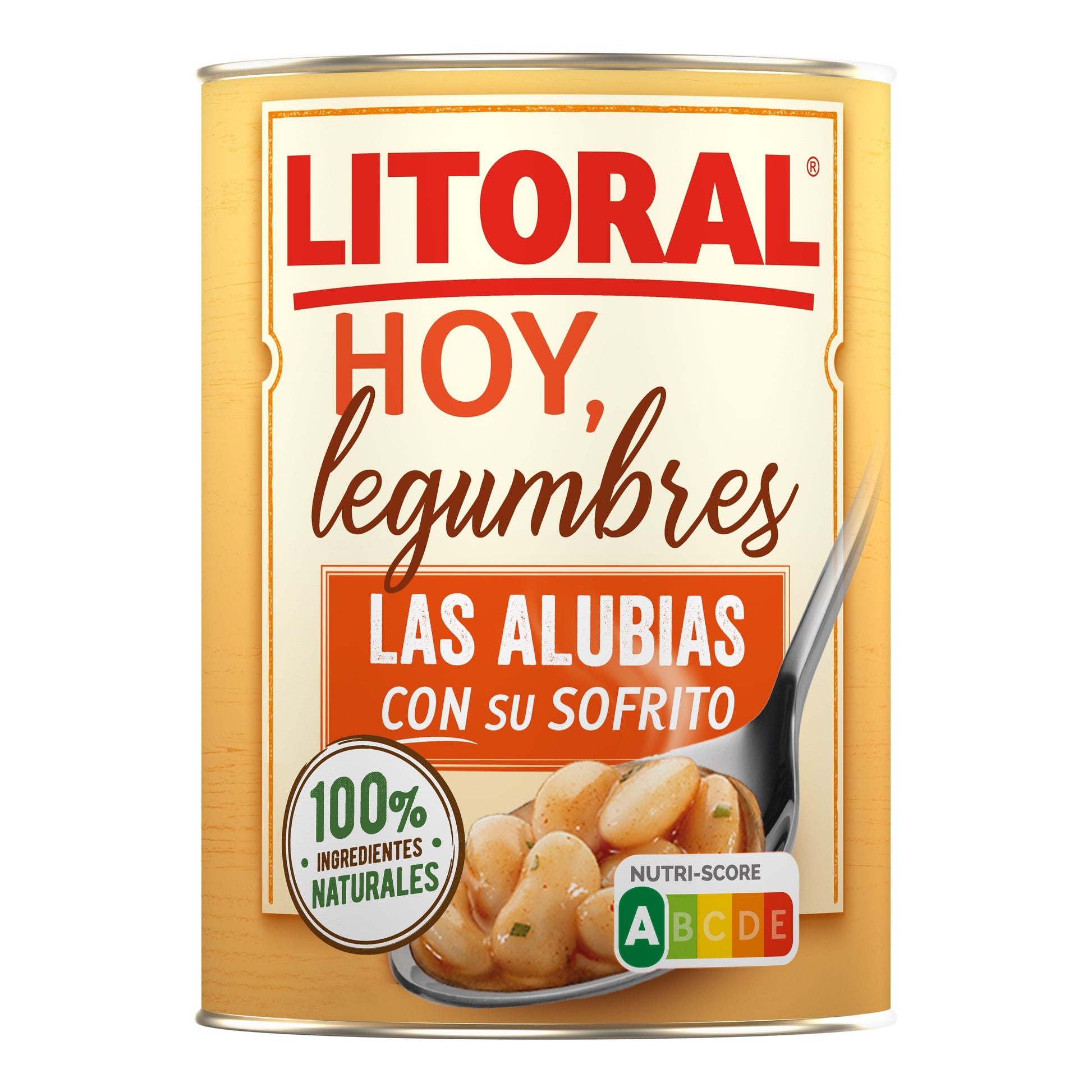 Alubia c/sofrito lata hoy legumbres Litoral 430g