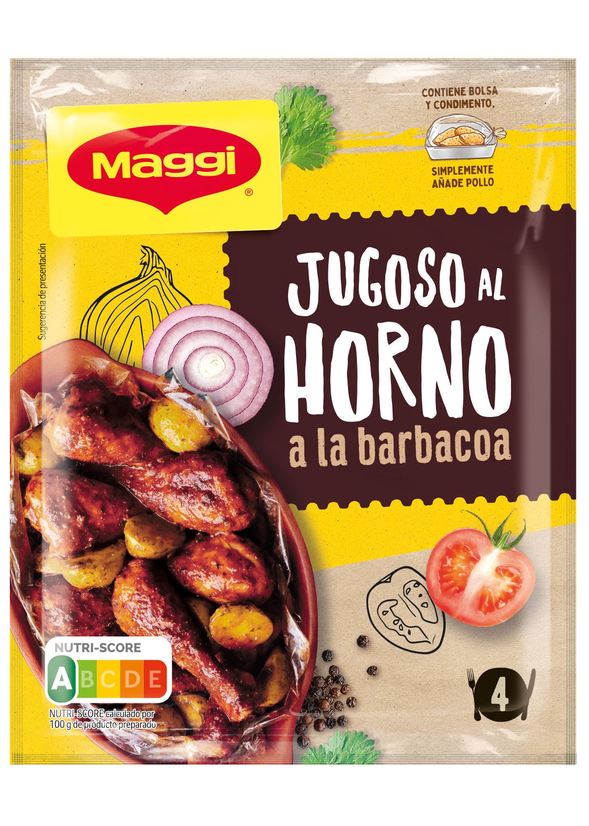 Sazonador horno barbacoa Maggi 30g