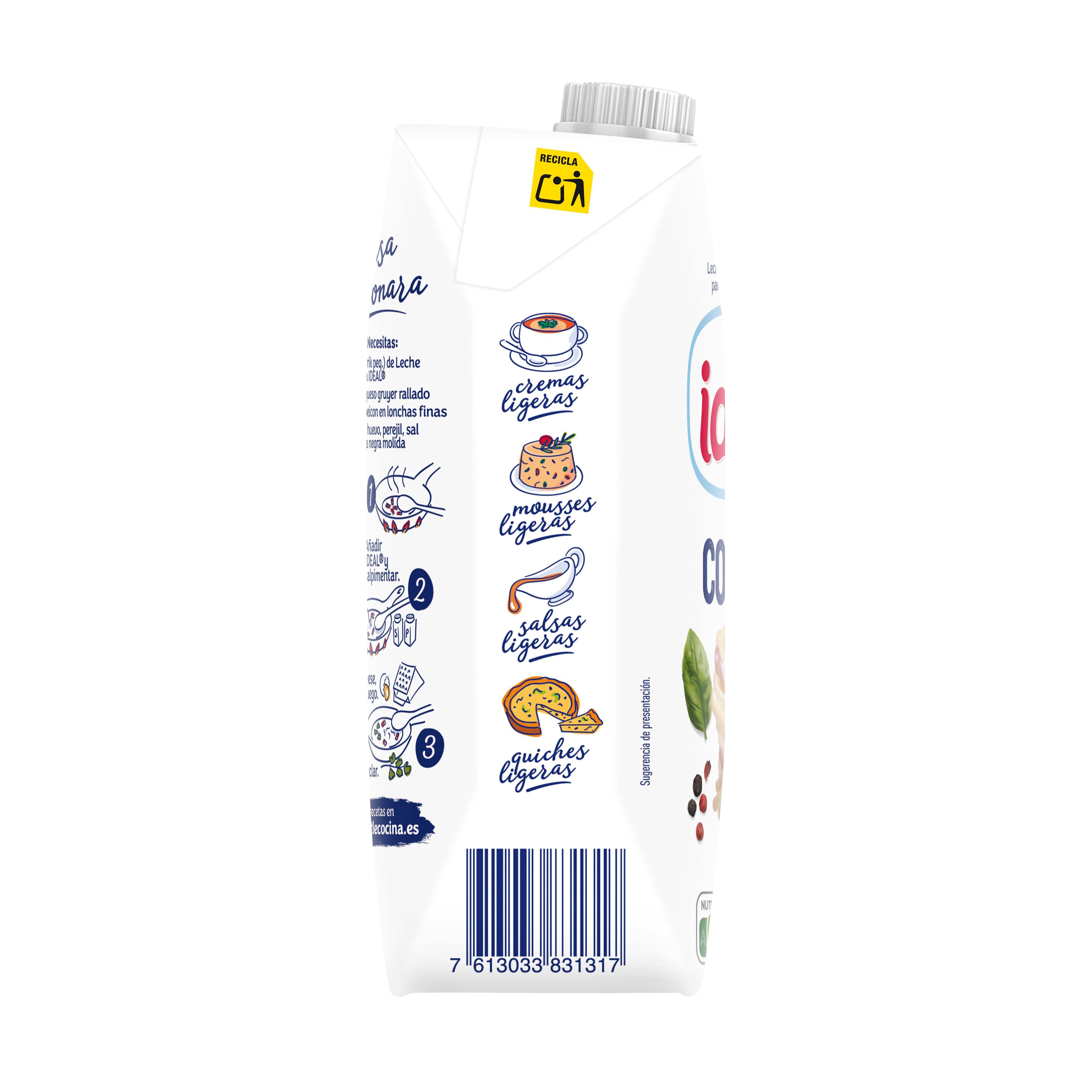 Leche evaporada semides  Nestle ideal 525g