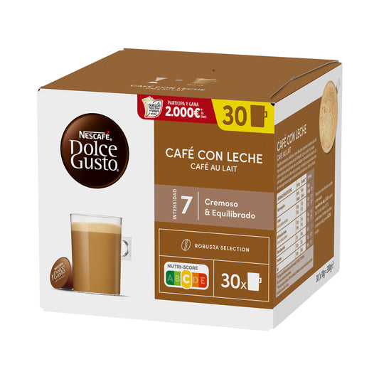Café cápsula con leche Dolce gusto p30 300g La Despensa