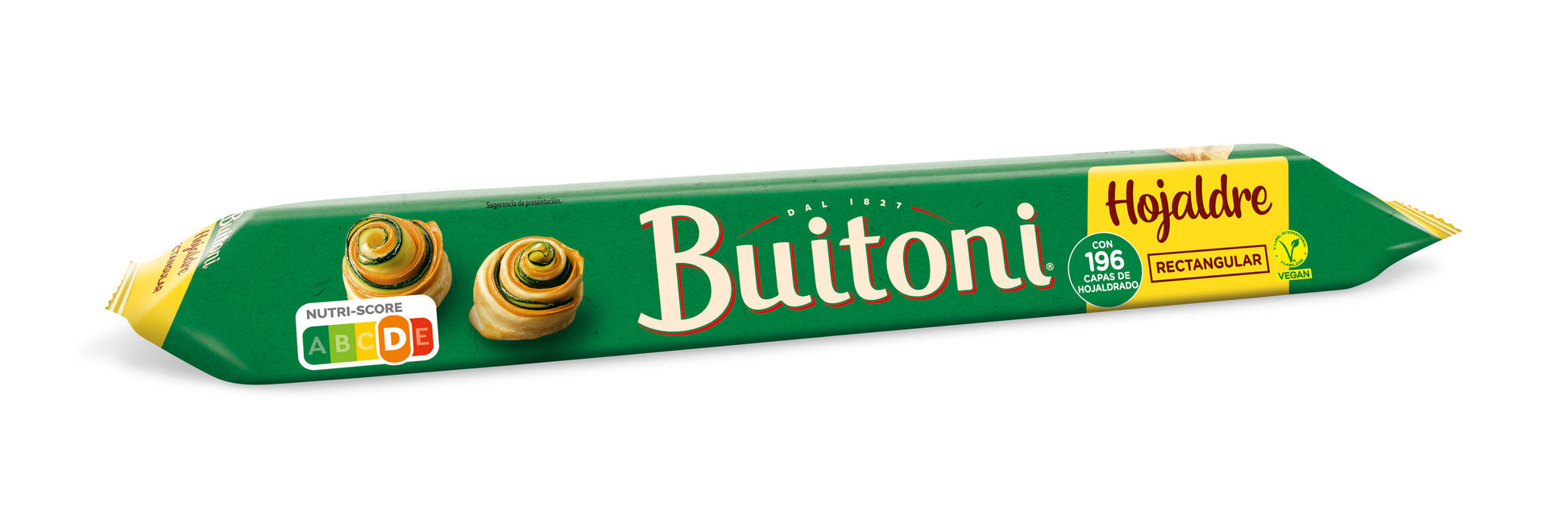 Masa hojaldre rectangular Buitoni 230g