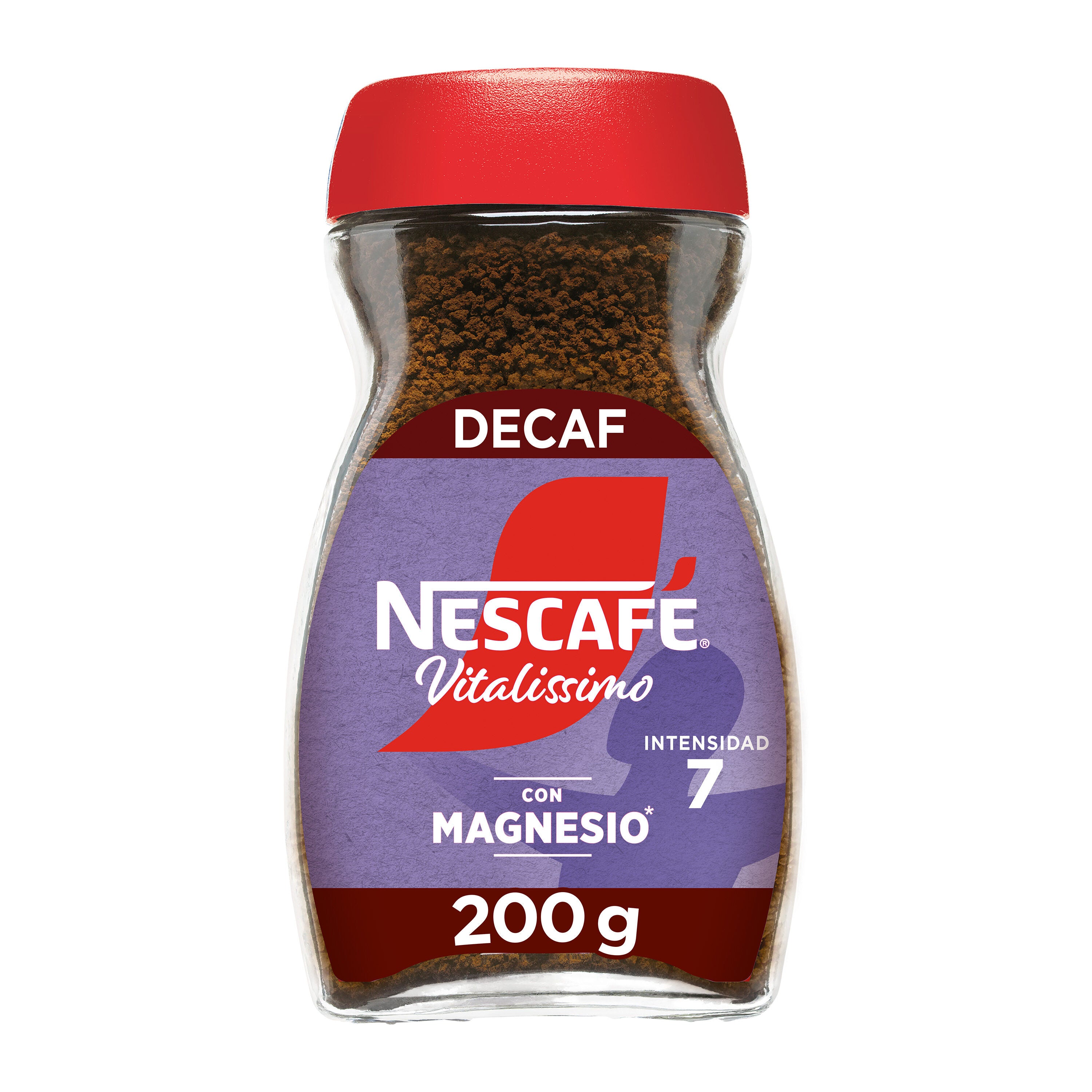 Café soluble vitalissimo descafeinado Nescafe 200g