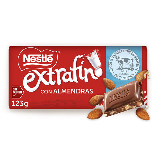 Chocolate almendra Nestle 123g La Despensa