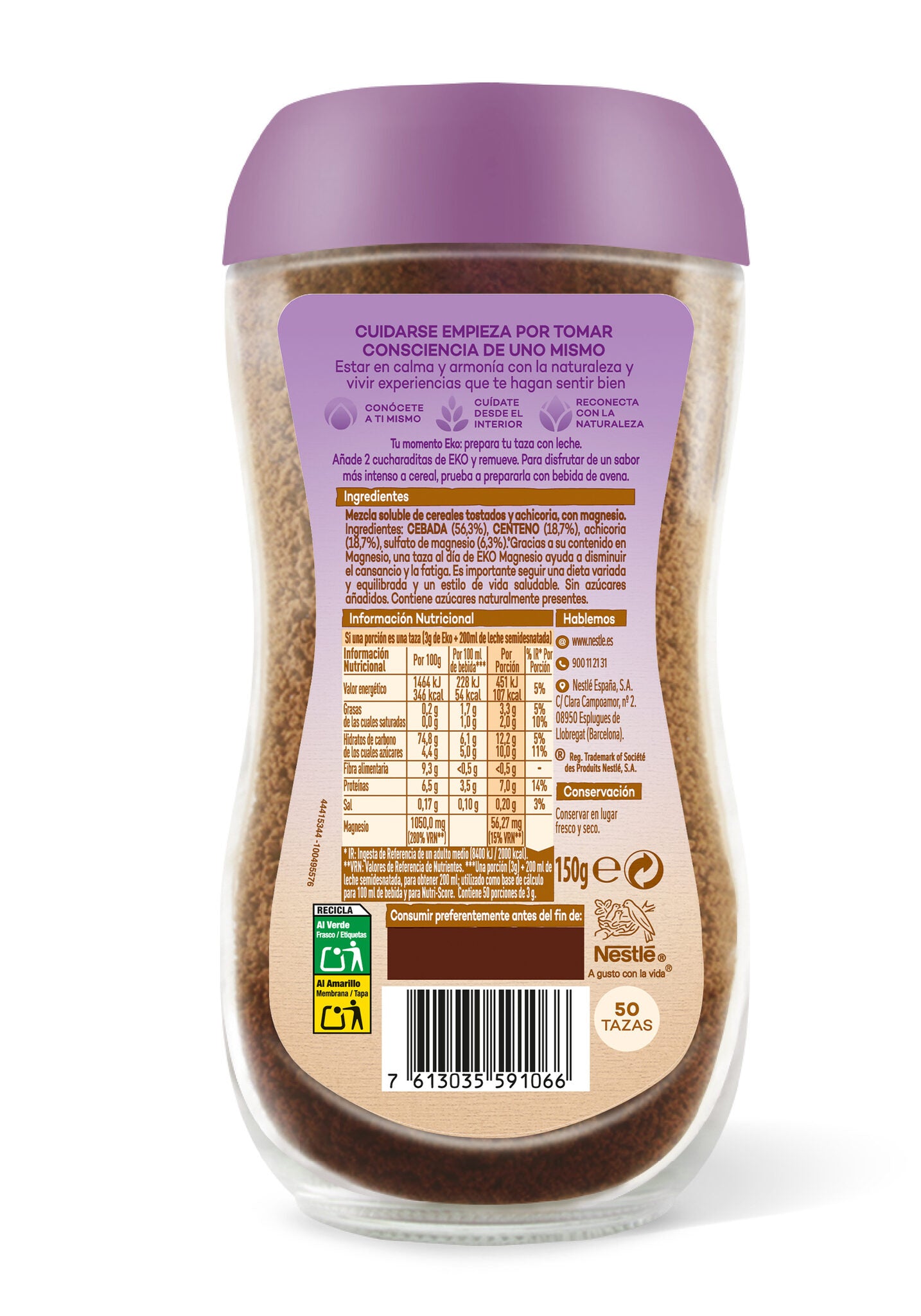 Cereal soluble magnesio Eki 150g