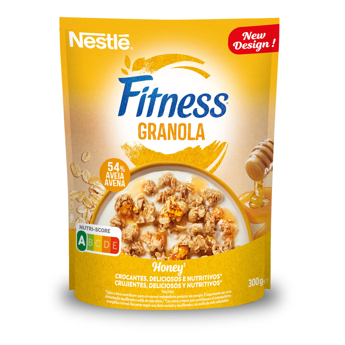 Granola avena trigo int y miel Fitness 300g