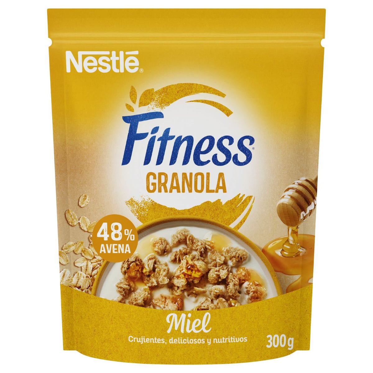 Granola avena trigo int y miel Fitness 300g