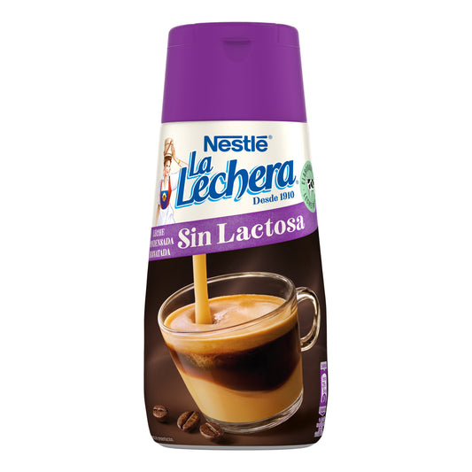 Leche condensada desnata s/lactosa sirve fácil La lechera 450g La Despensa