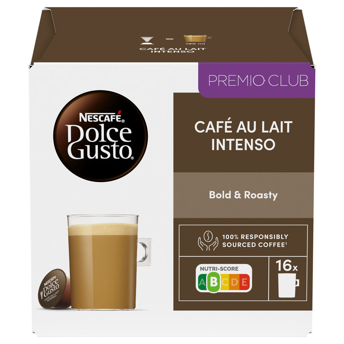 Cafe capsula intenso Dolce gusto p16 160g