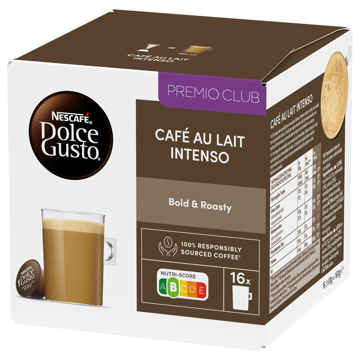 Cafe capsula intenso Dolce gusto p16 160g
