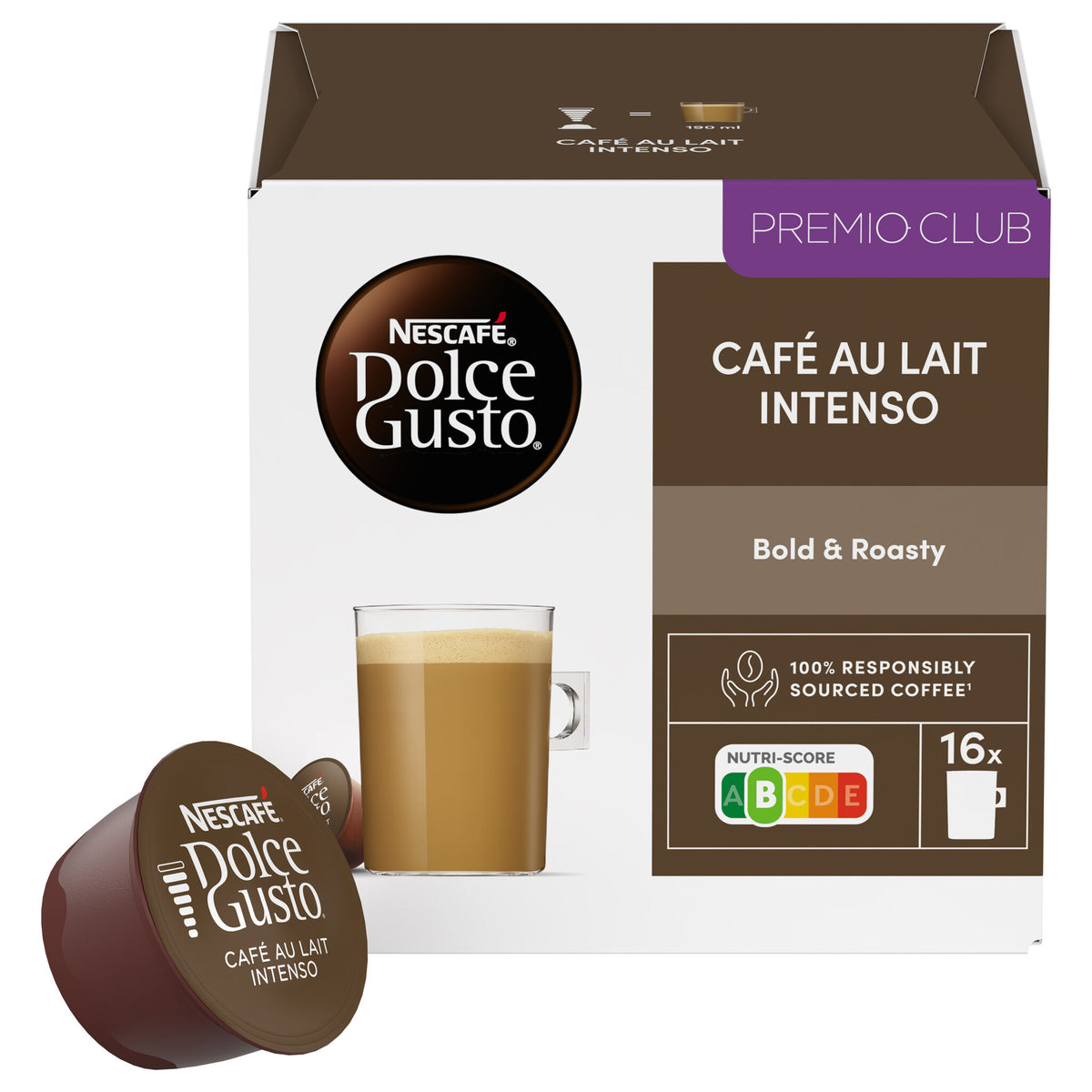 Cafe capsula intenso Dolce gusto p16 160g