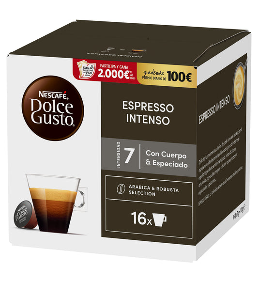 Café cápsula espresso intenso Dolce gusto p16 La Despensa