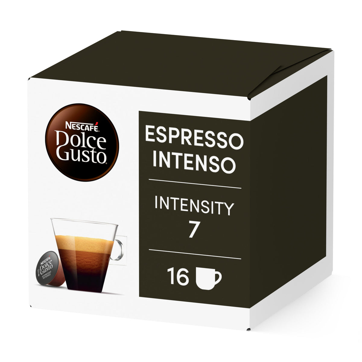 Café cápsula espresso intenso Dolce gusto p16