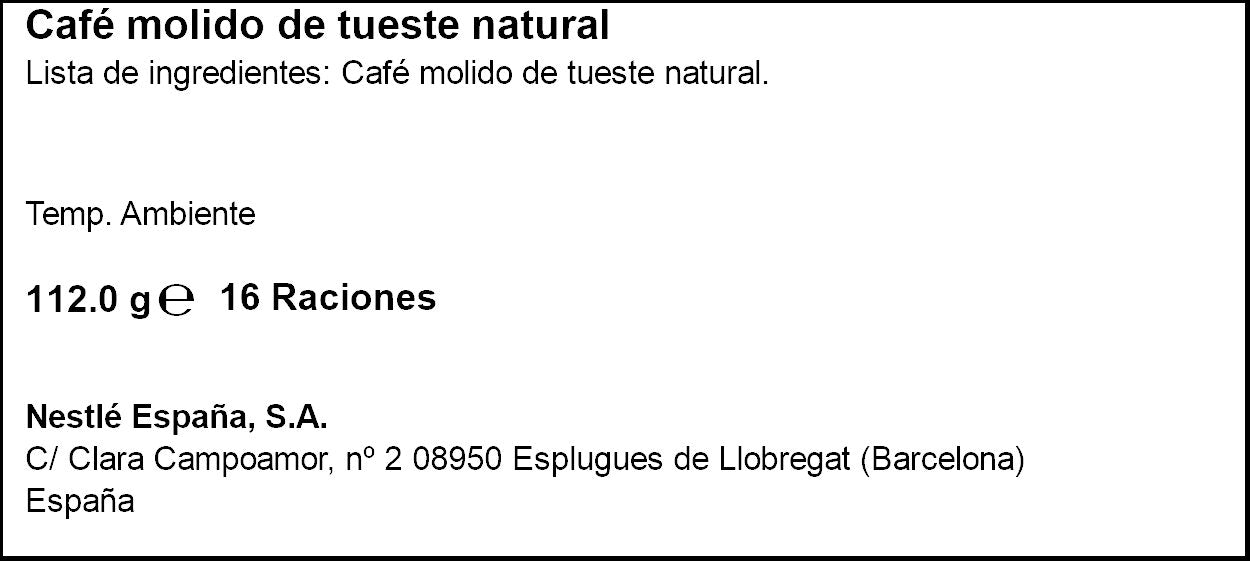 Café cápsula espresso intenso Dolce gusto p16
