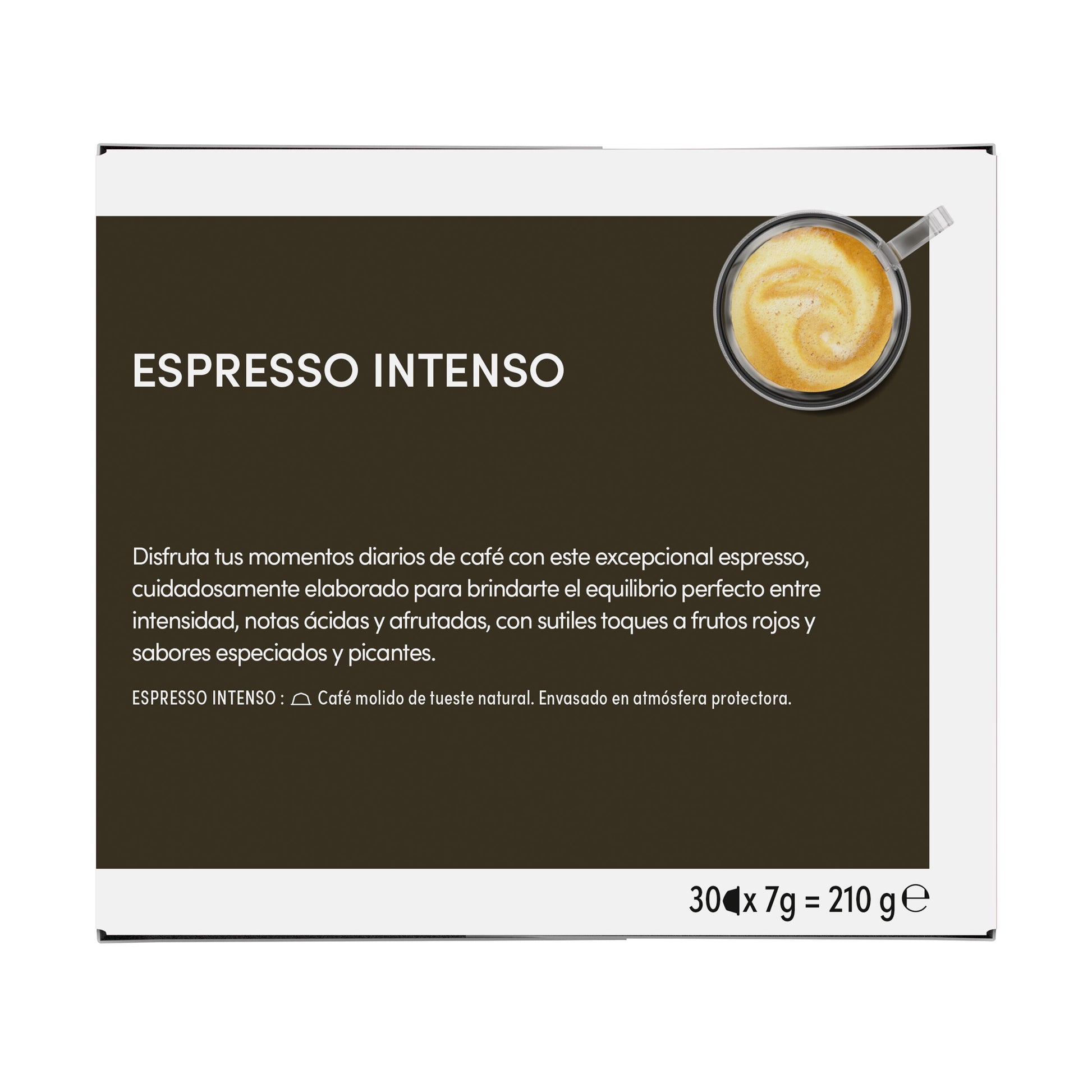 Café cápsula expresso intenso Dolce gusto p30 210g