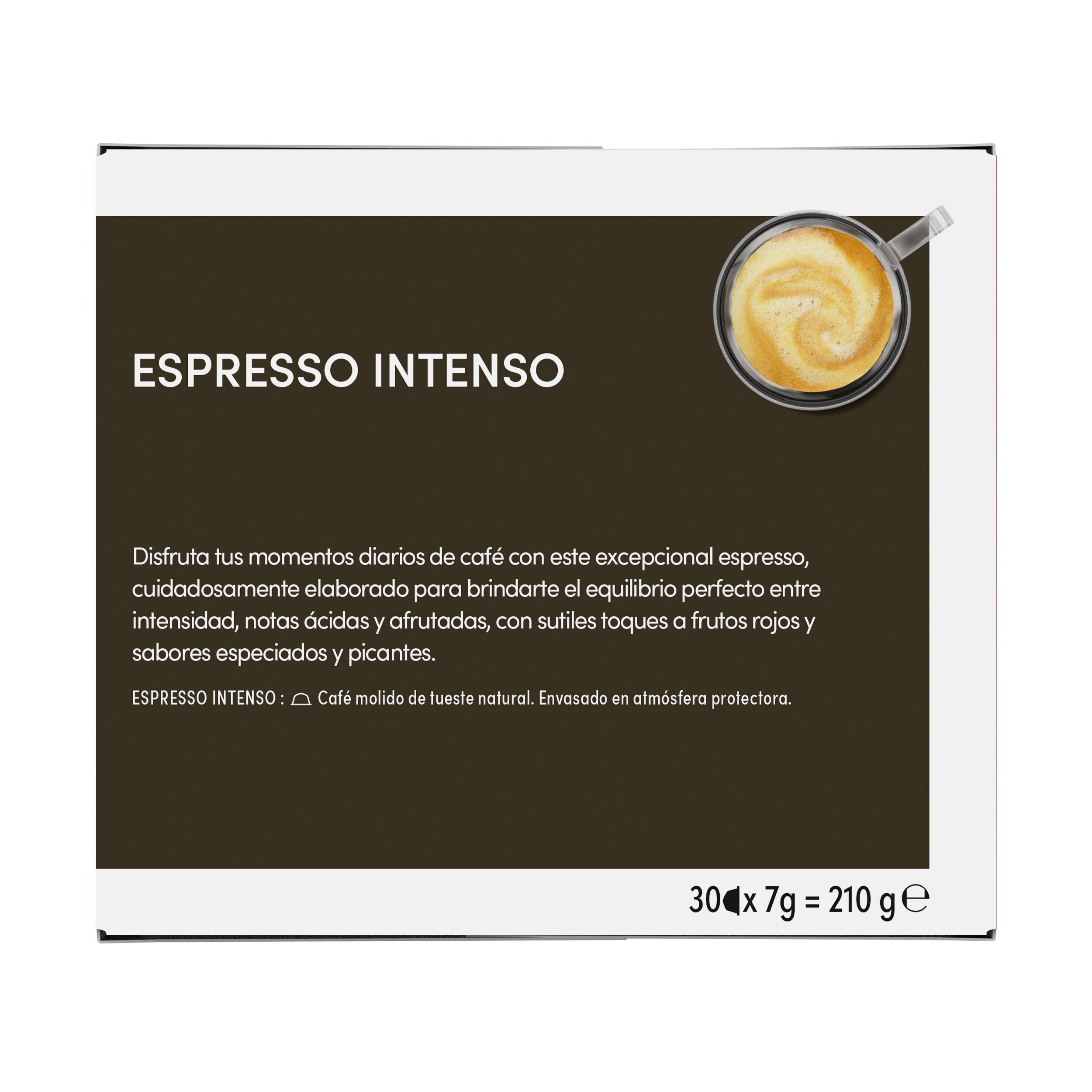 Café cápsula expresso intenso Dolce gusto p30 210g