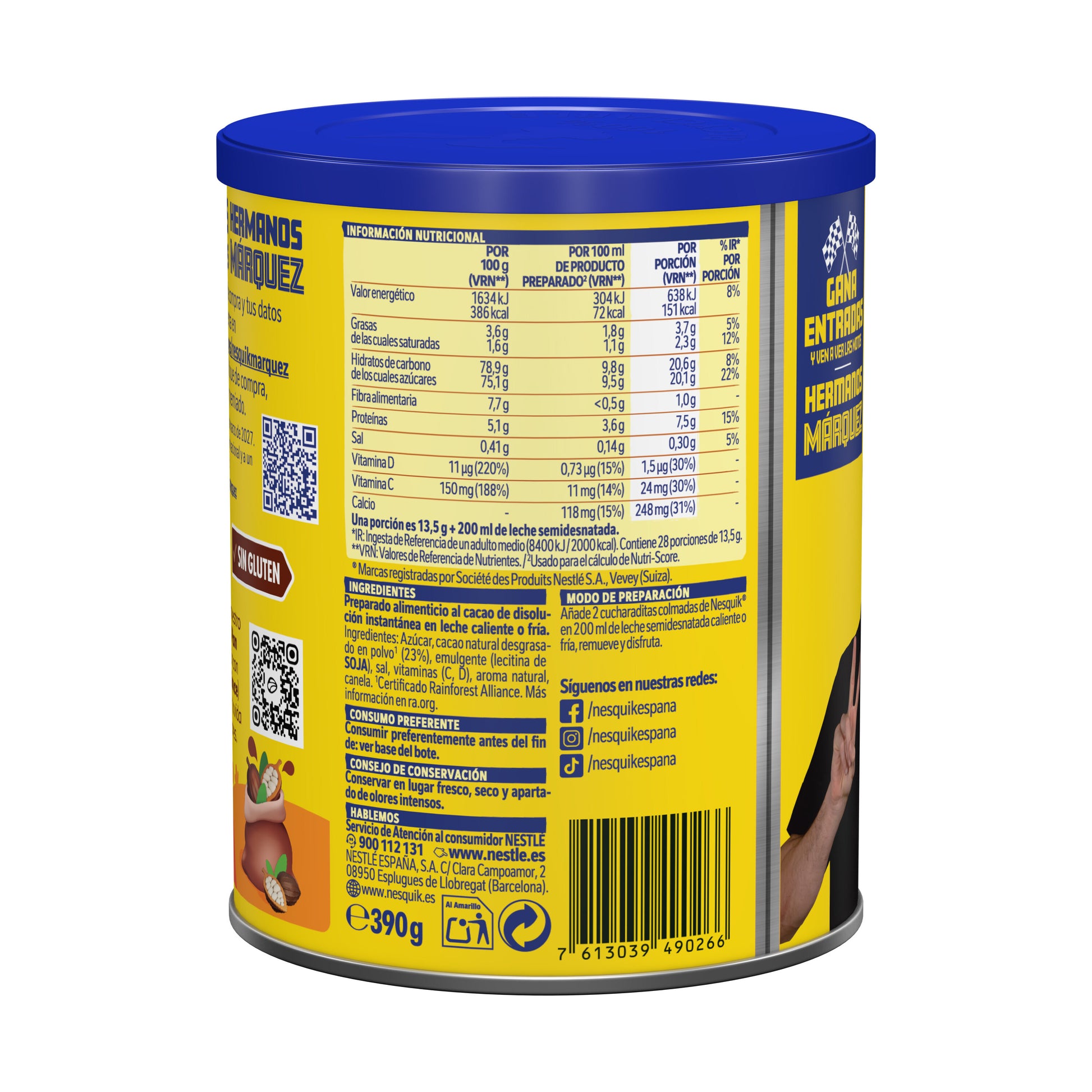 Cacao soluble Nesquik 390g Nesquik 390g