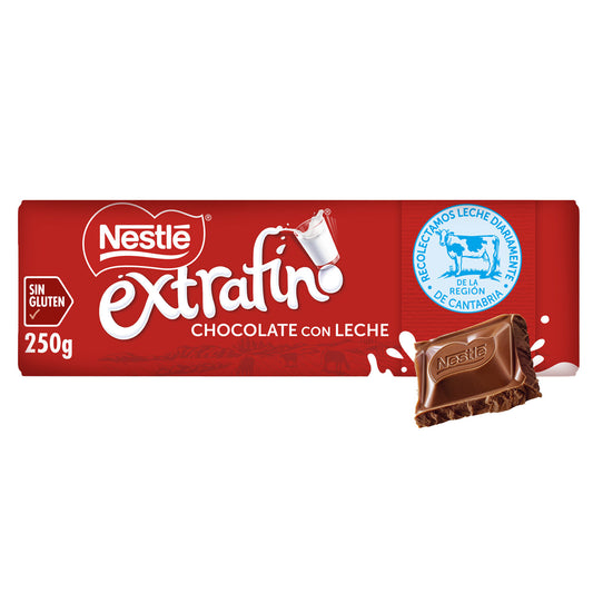 Chocolate leche extrafino Nestle 250g La Despensa