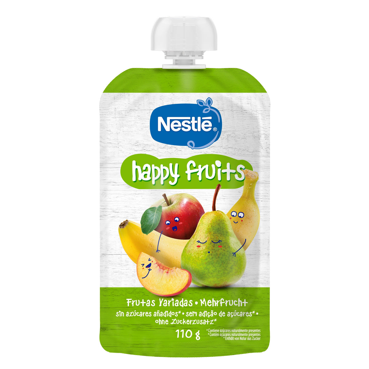 Compota 4 frutas Nestle 110g