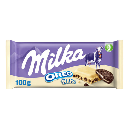 Chocolate oreo blanco Milka 100g La Despensa