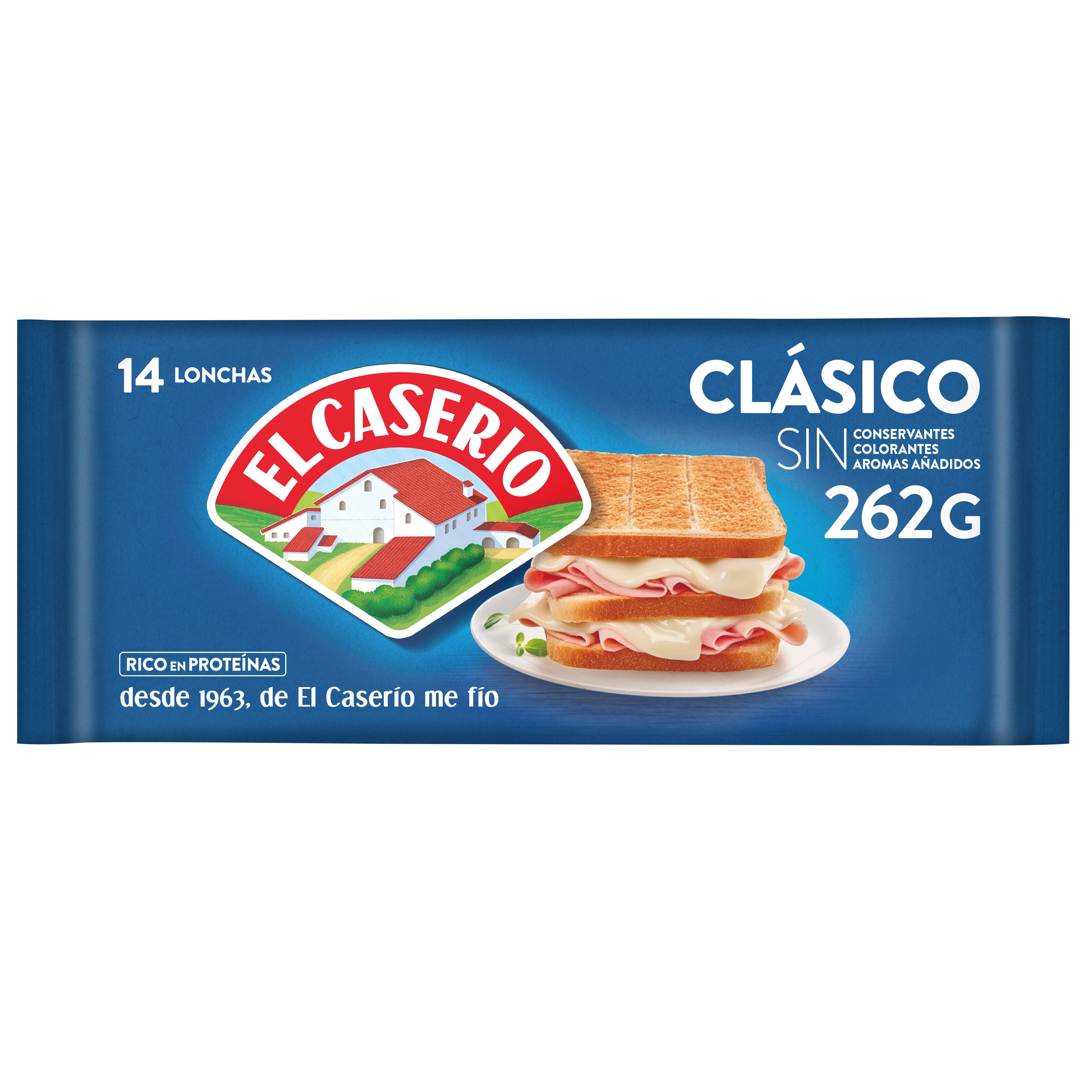 Queso fundido loncha El caserio p14 262g