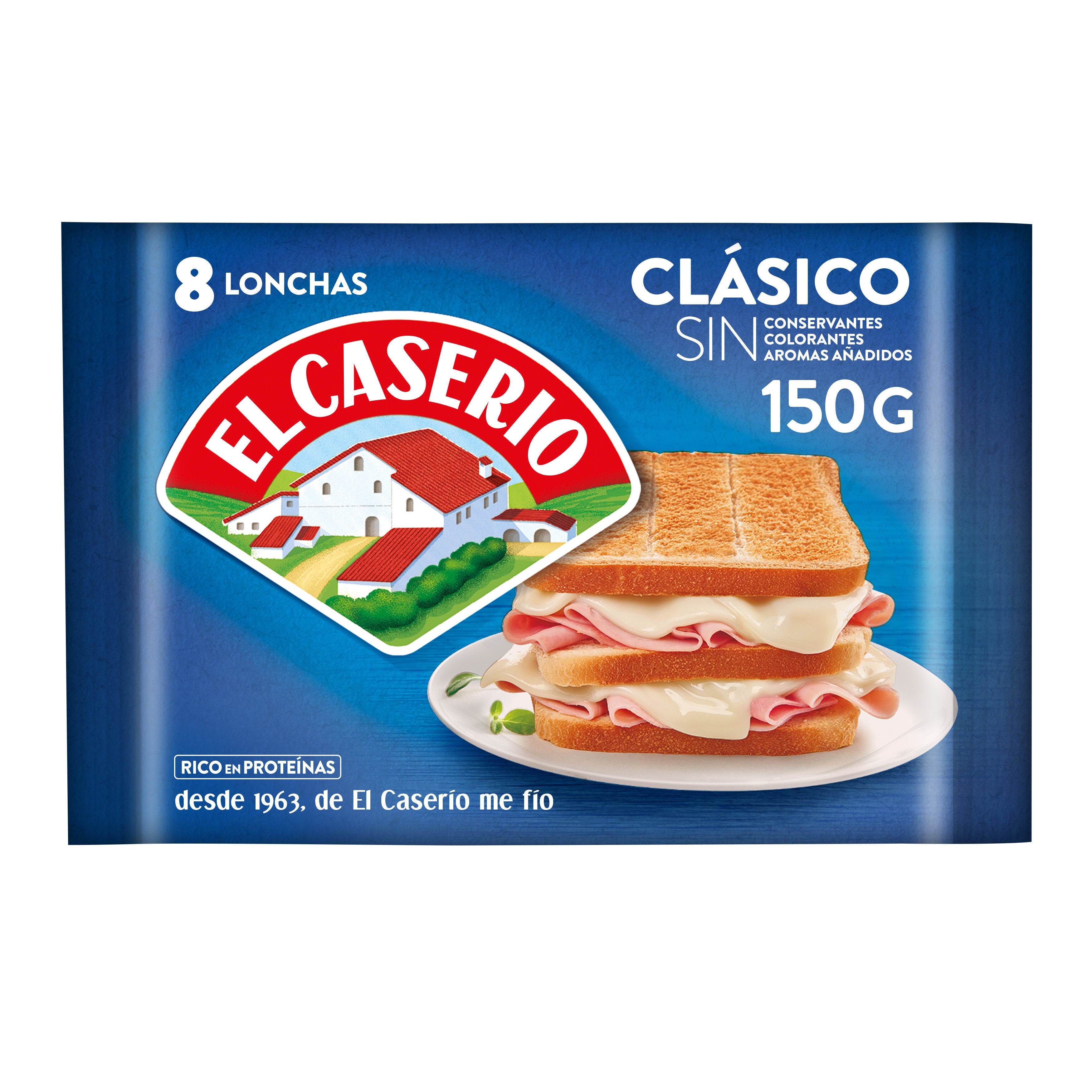 Queso fundido loncha El caserio p8 150g