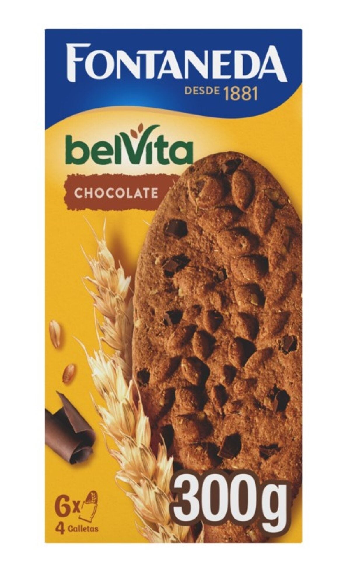 Galleta chocolate Fontaneda belvita 300g