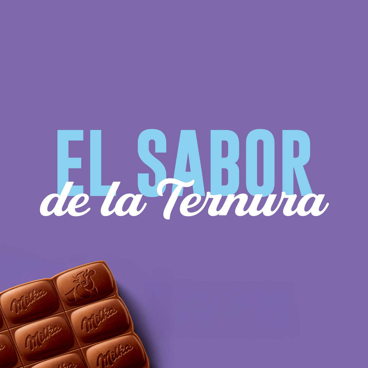 Chocolate c/leche cremoso Milka 100g