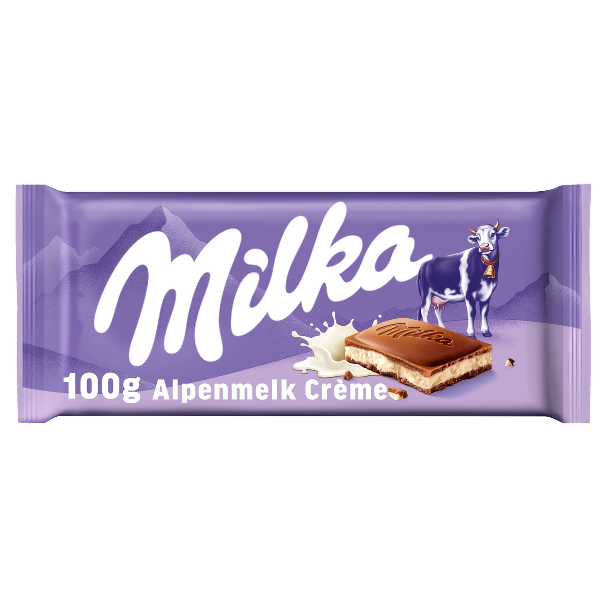 Chocolate c/leche cremoso Milka 100g
