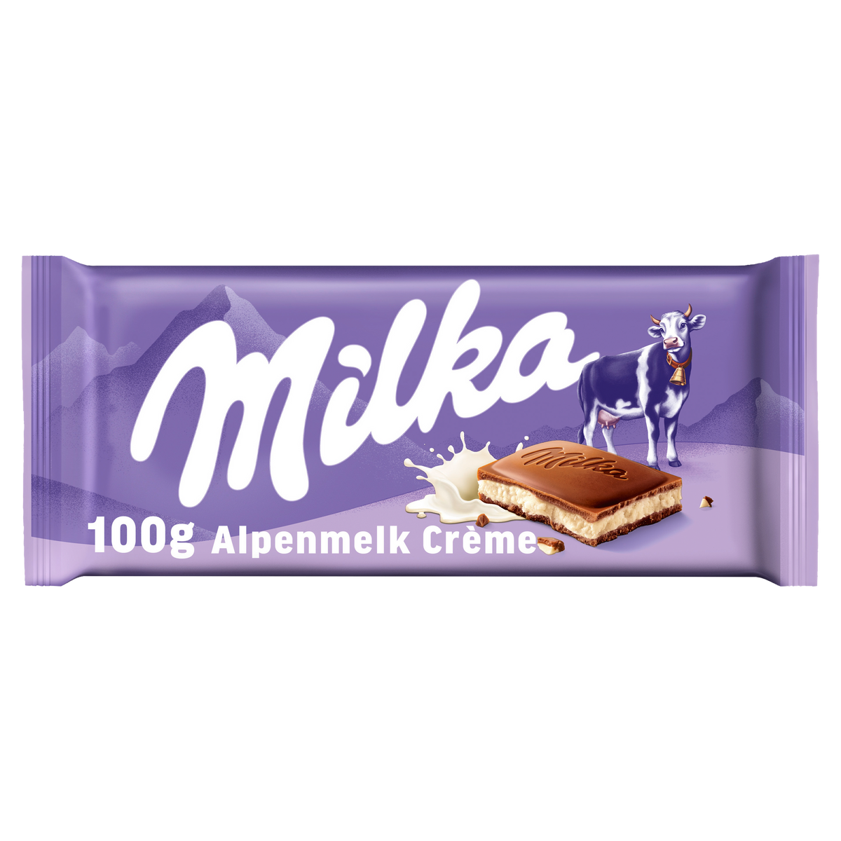 Chocolate c/leche cremoso Milka 100g