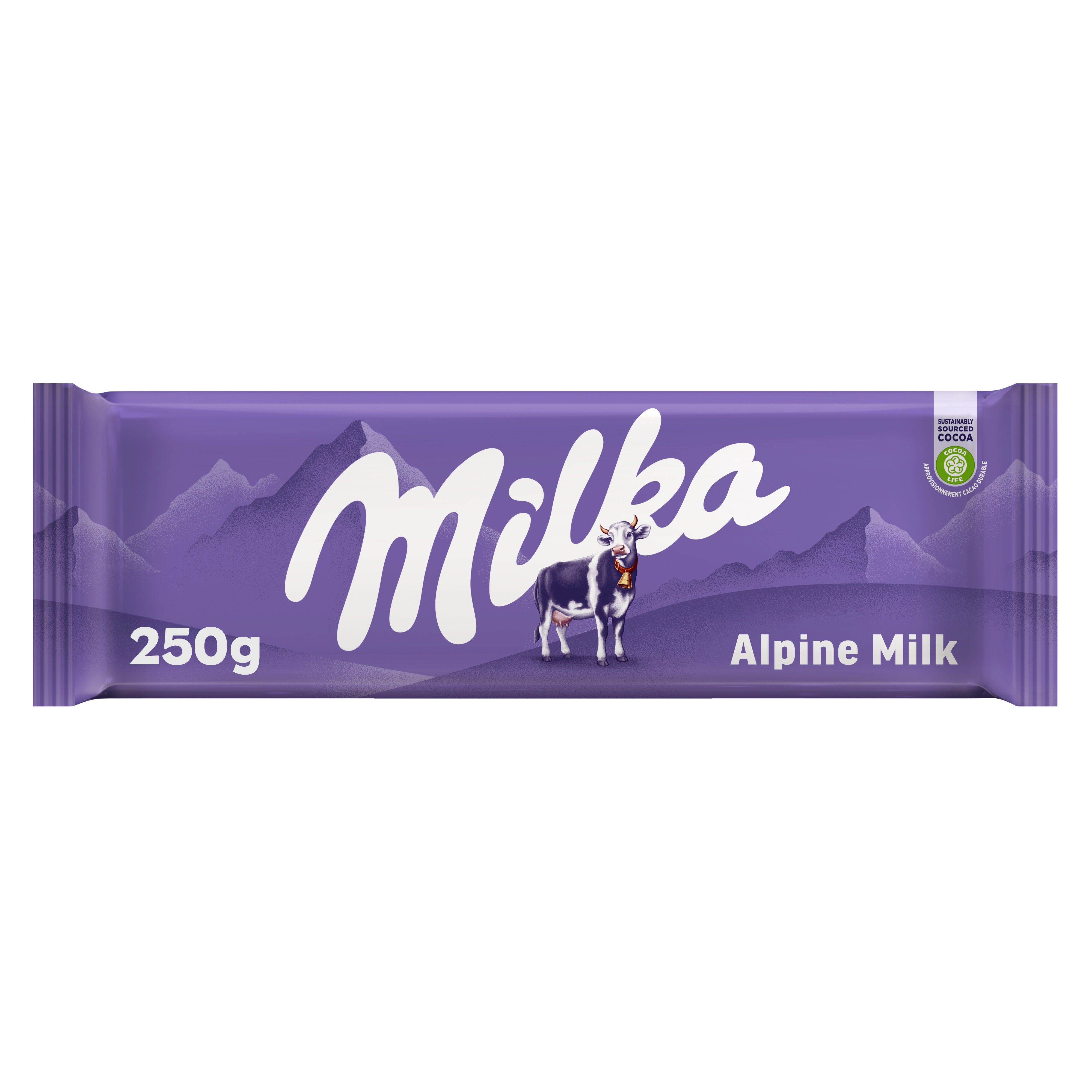 Chocolate leche Milka 250g