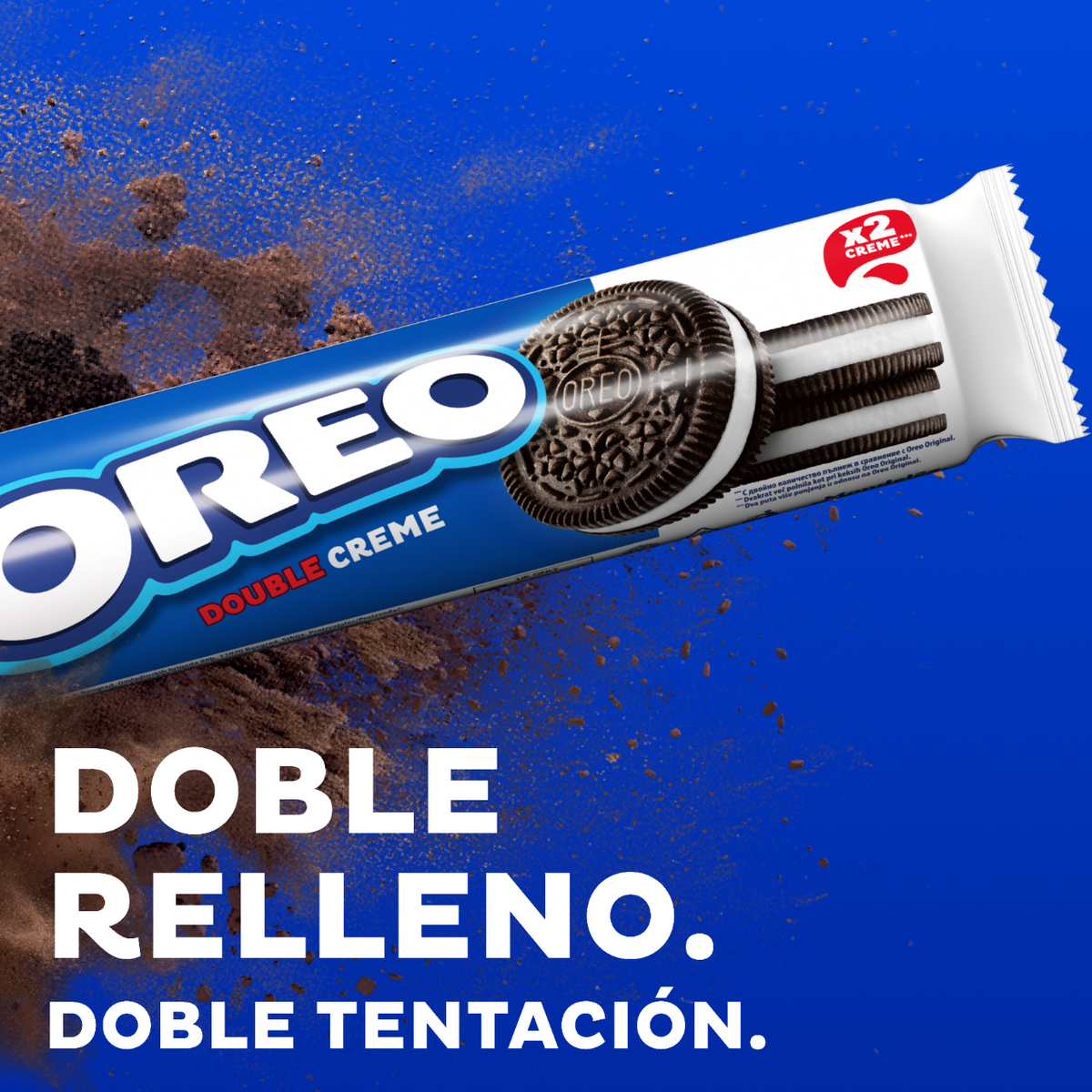 Galleta chocolate doble crema Oreo 157g
