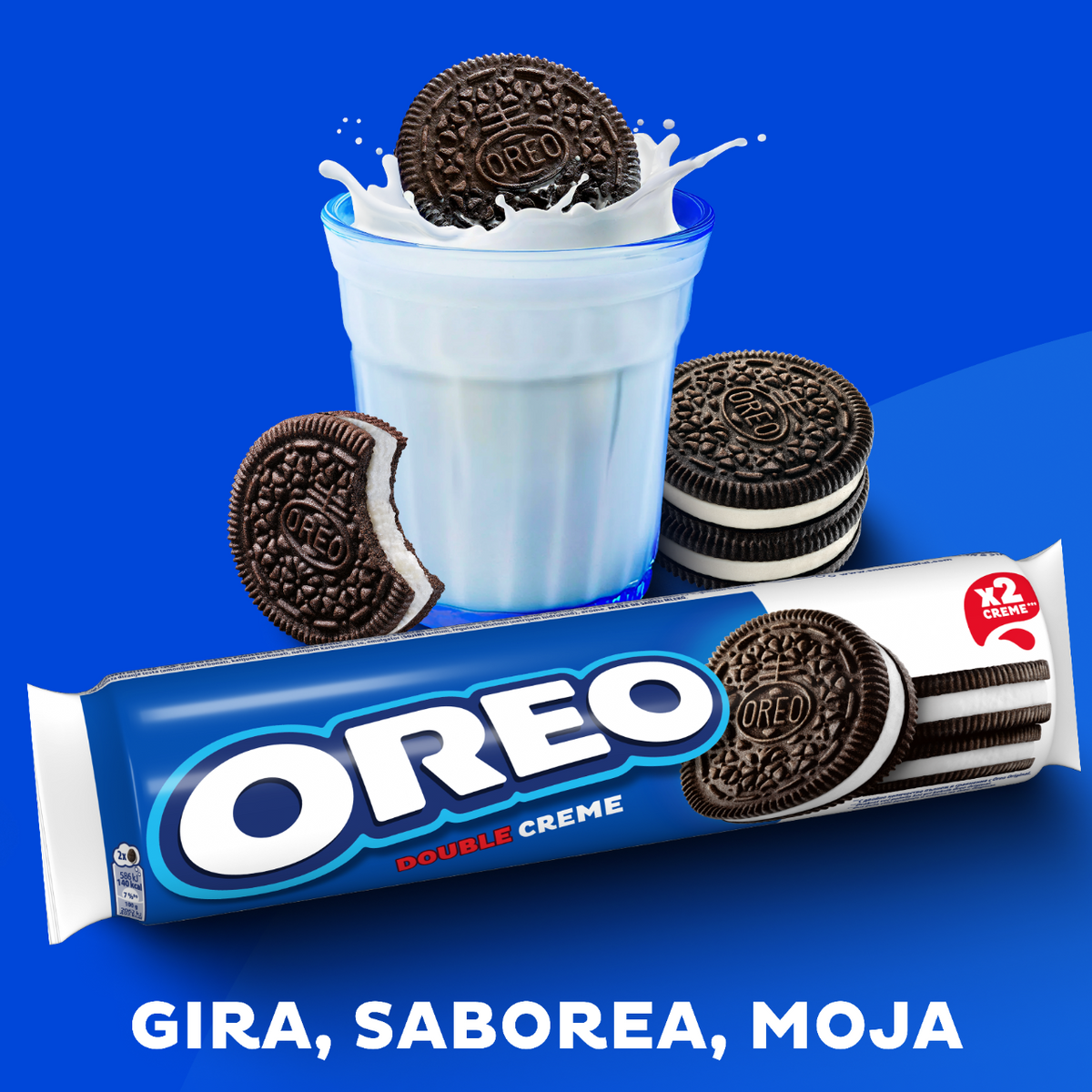 Galleta chocolate doble crema Oreo 157g