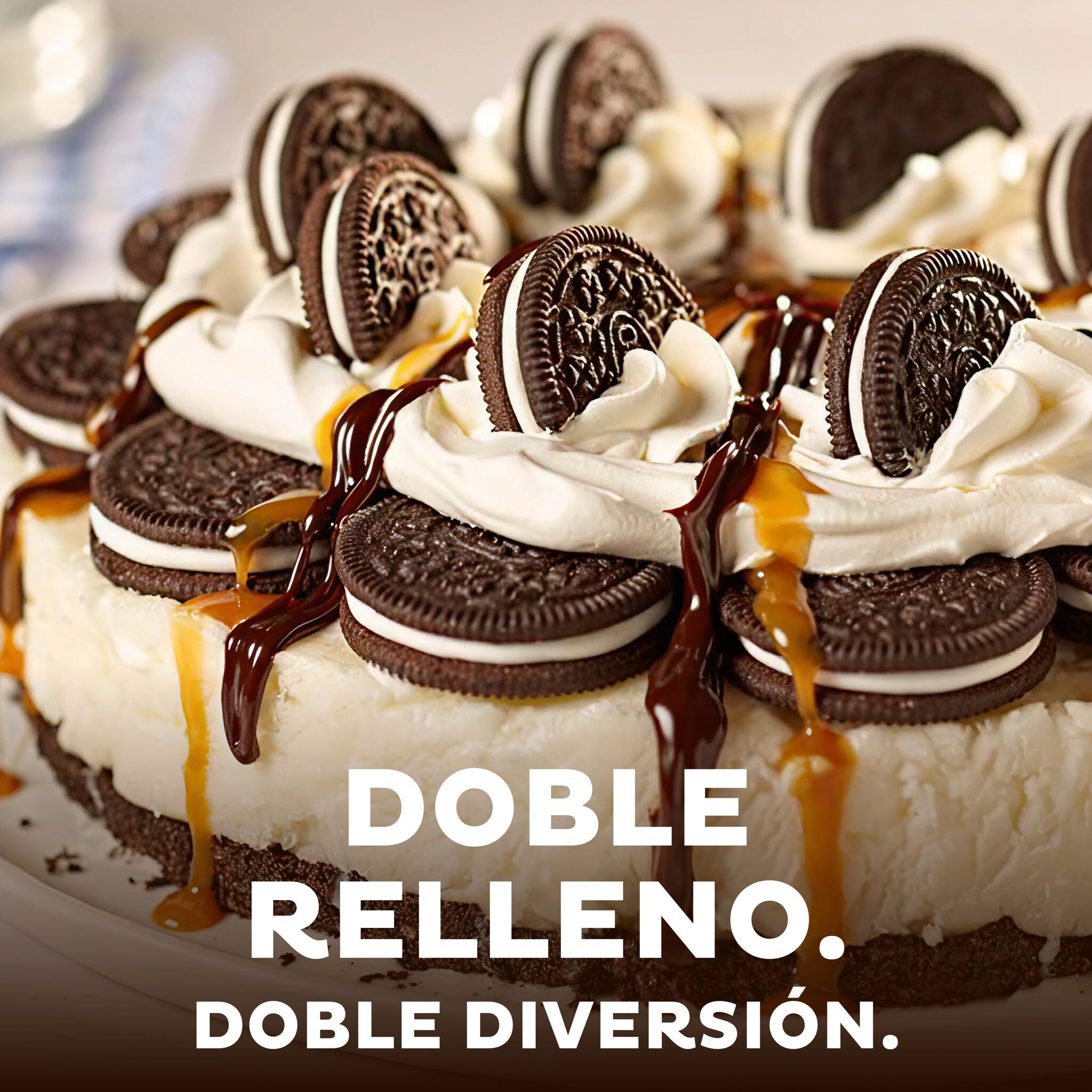 Galleta chocolate doble crema Oreo 157g