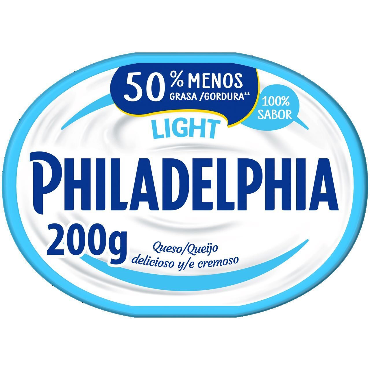Crema de queso light Philadelphia 200g