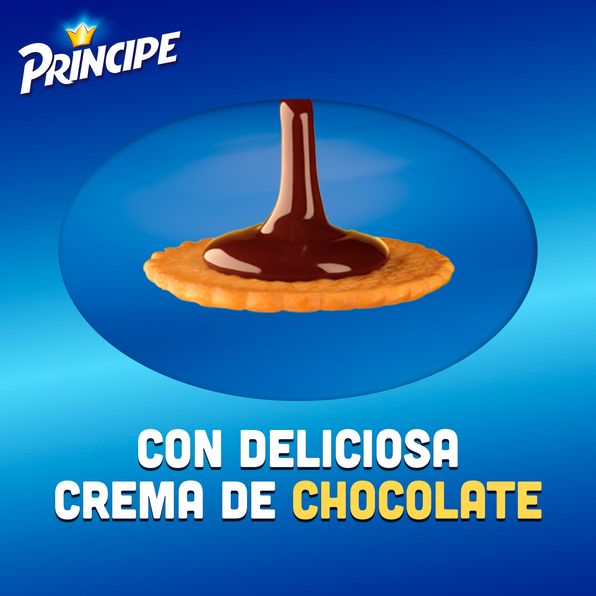 Galleta rellena chocolate príncipe 300g