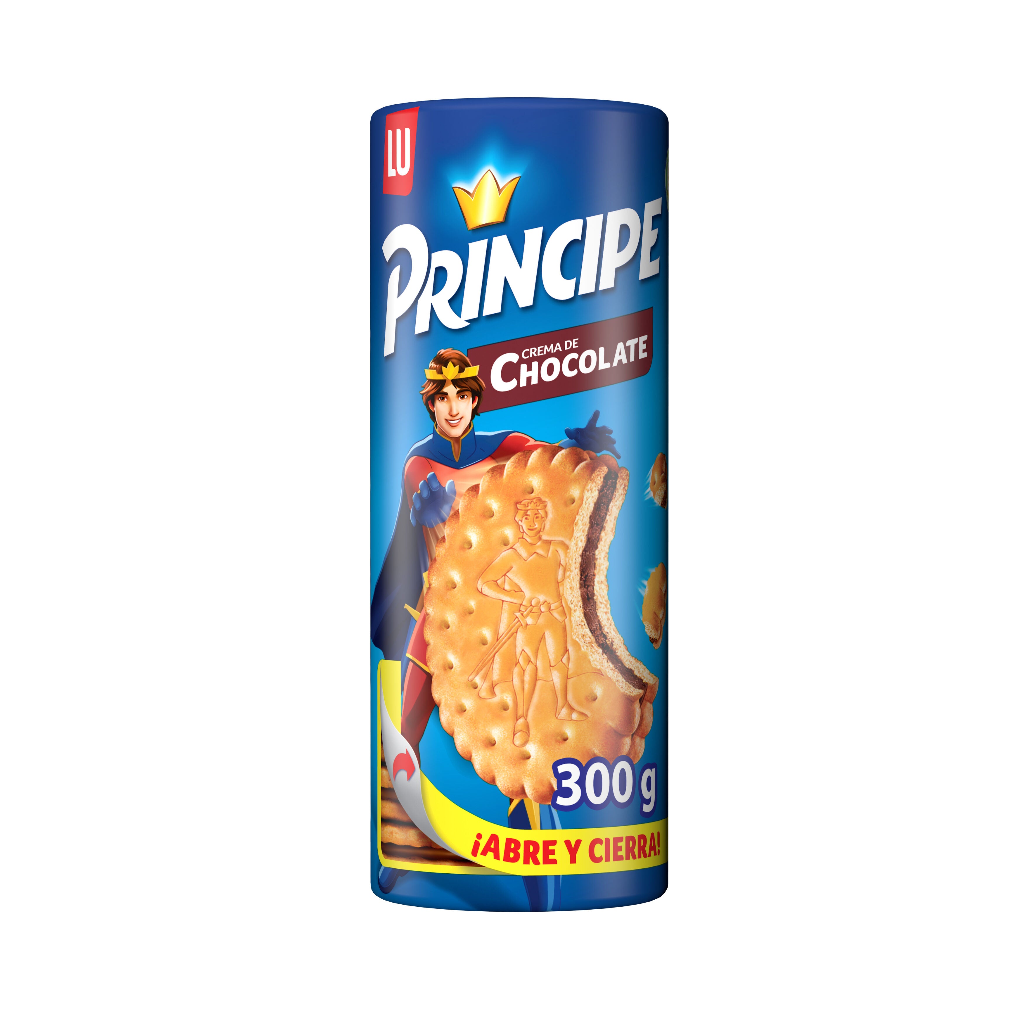 Galleta rellena chocolate príncipe 300g