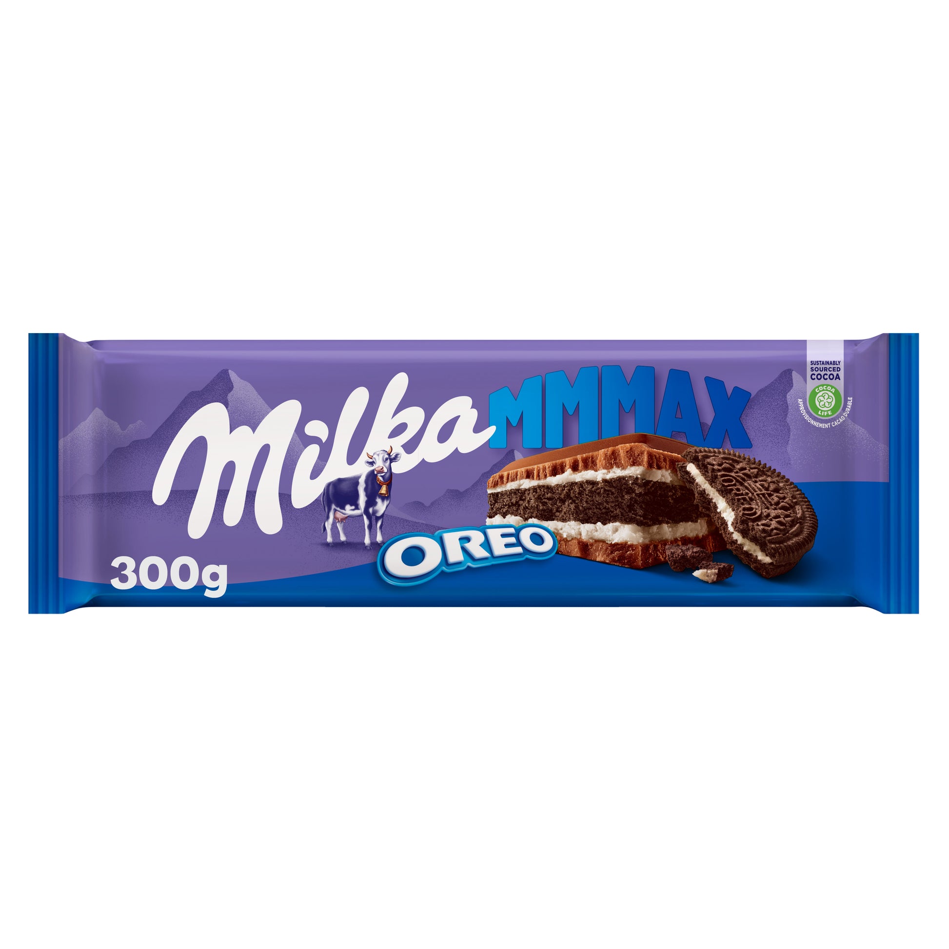 Tableta chocolate oreo Milka 300g