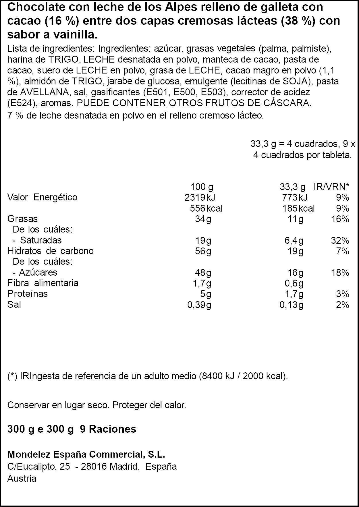 Tableta chocolate oreo Milka 300g
